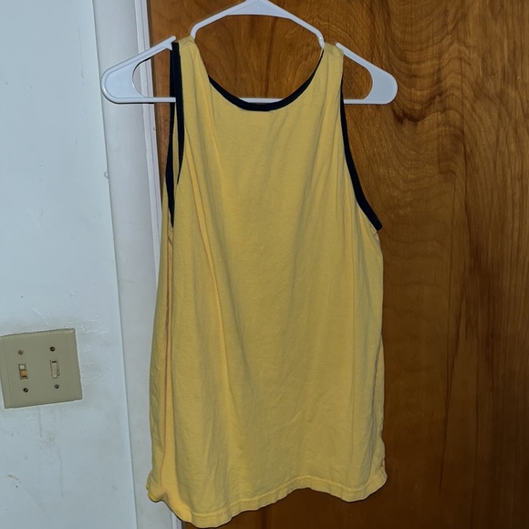 Yellow Corona Extra Playa Del Carmen Mexico Tank Top - Picture 4 of 4